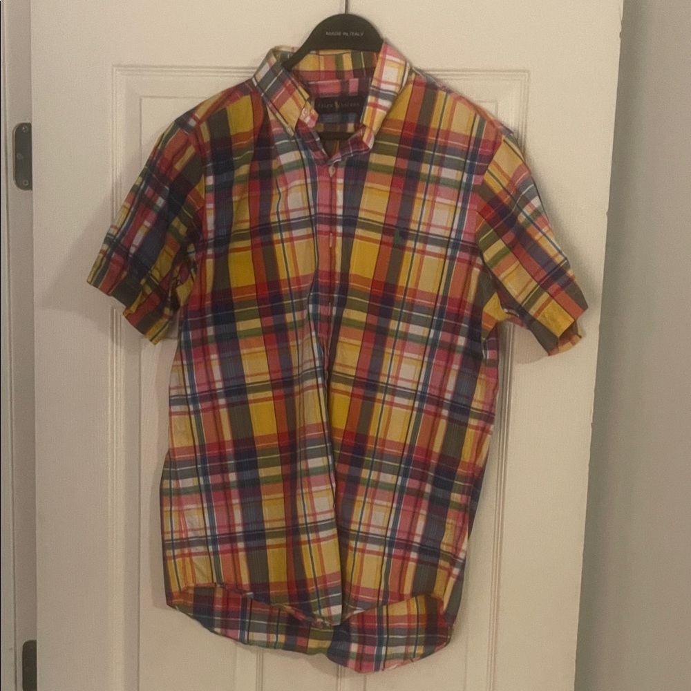 Ralph Lauren Multicolor Plaid Casual Shirt